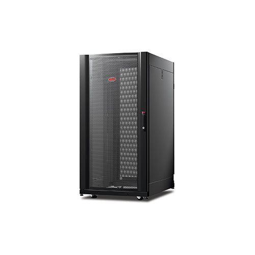 APC AR3814 NetShelter AV 24U Rack Enclosure – 600mm W x 825mm D – Side Panels Included – 10-32 Threaded Rails – Black Price in Dubai UAE