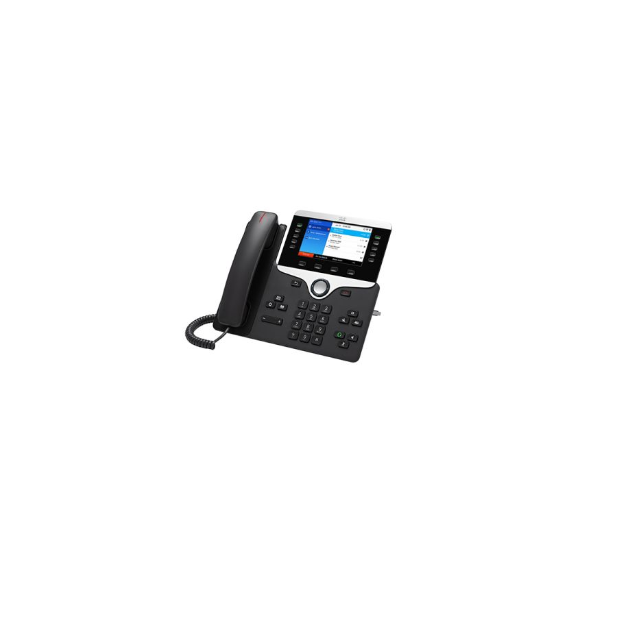 Voip Sip Protocol Telefono VoIP Cisco IP Phone 8861 - Wi-Fi Con Supporto SIP Per Ufficio Charcoal Telefono Wifi Professionale - Foto 14