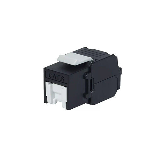 ExTell EK6XU1803-S CAT 6 180° Unshielded Keystone Jack with Shutter Price in Dubai, UAE