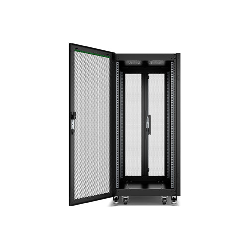 APC NR6482-P GO Rack 600 mm × 24U × 800 mm, Perforated Door, with Roof, Sides, Castors, and Feet Price in Dubai UAE
