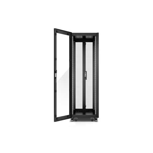 APC NR6682-G GO Rack 600 mm × 36U × 800 mm, Glass Door, with Roof, Sides, Castors, and Feet Price in Dubai UAE