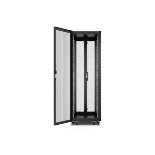 APC NR6682-P GO Rack 600 mm × 36U × 800 mm, Perforated Door, with Roof, Sides, Castors, and Feet Price in Dubai UAE