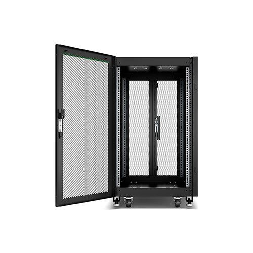 APC NR6802-P GO Rack 600 mm × 18U × 1000 mm, Perforated Door, with Roof, Sides, Castors, and Feet Price in Dubai UAE