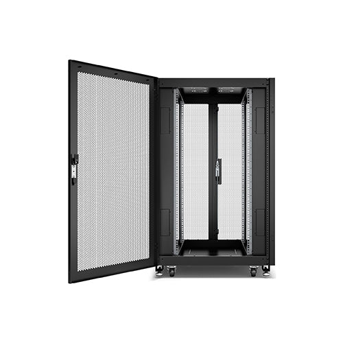 APC NR8402-P GO 24U Rack Cabinet 800mm x 1000mm with Perforated Door, Roof, Side Panels, Castors & Leveling Feet Price in Dubai UAE